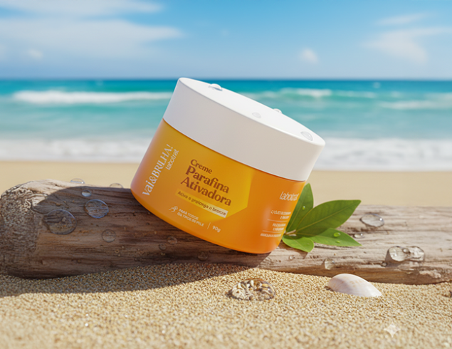 Creme Parafina Ativadora Vai & Brilha Labotrat: tecnologia, nutri&ccedil;&atilde;o e o brilho do sol na sua pele.